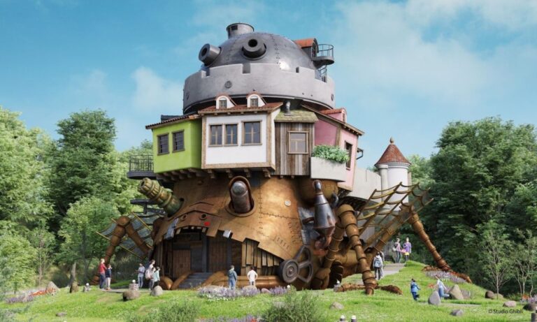 Ghibli Park: Howl’s Moving Castle is to open in March 2024