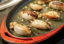 Tuesday is Squid-day at Ventisi!