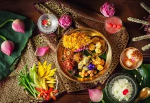 Khao Chae: Indulge in the Delight of Thai Summer Khao Chae, Siam Tea Room