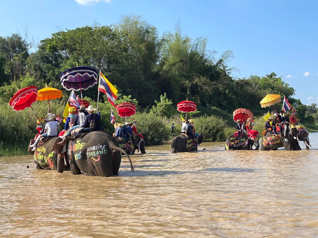 Elephant Back Ordination Ceremony